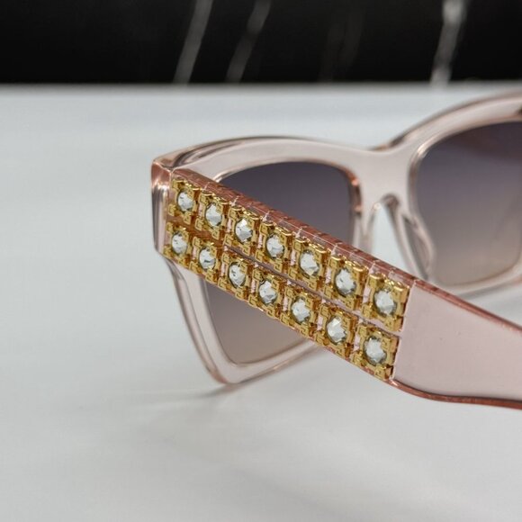 NEW GV40076I 72B GIVENCHY WOMEN SUNGLASSES TRANSPARENT PINK EYEWEAR GIVENCHY - Picture 8 of 11